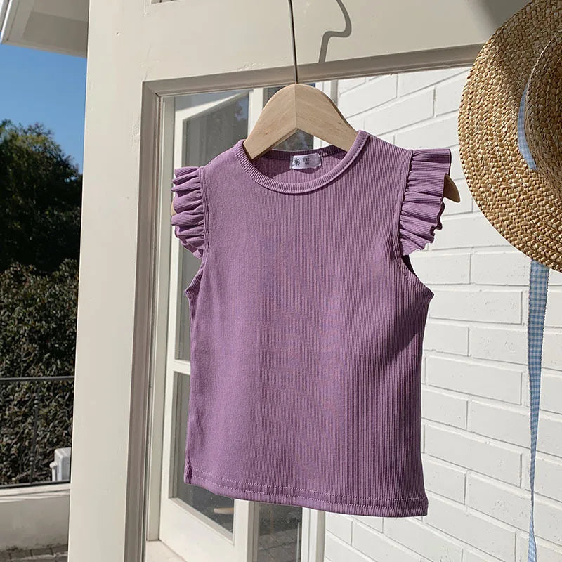 CAMISETA VOLANTES LUCIA